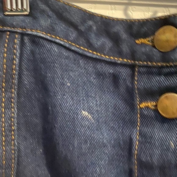 Button-up Denim Skirt - Picture 2 of 5